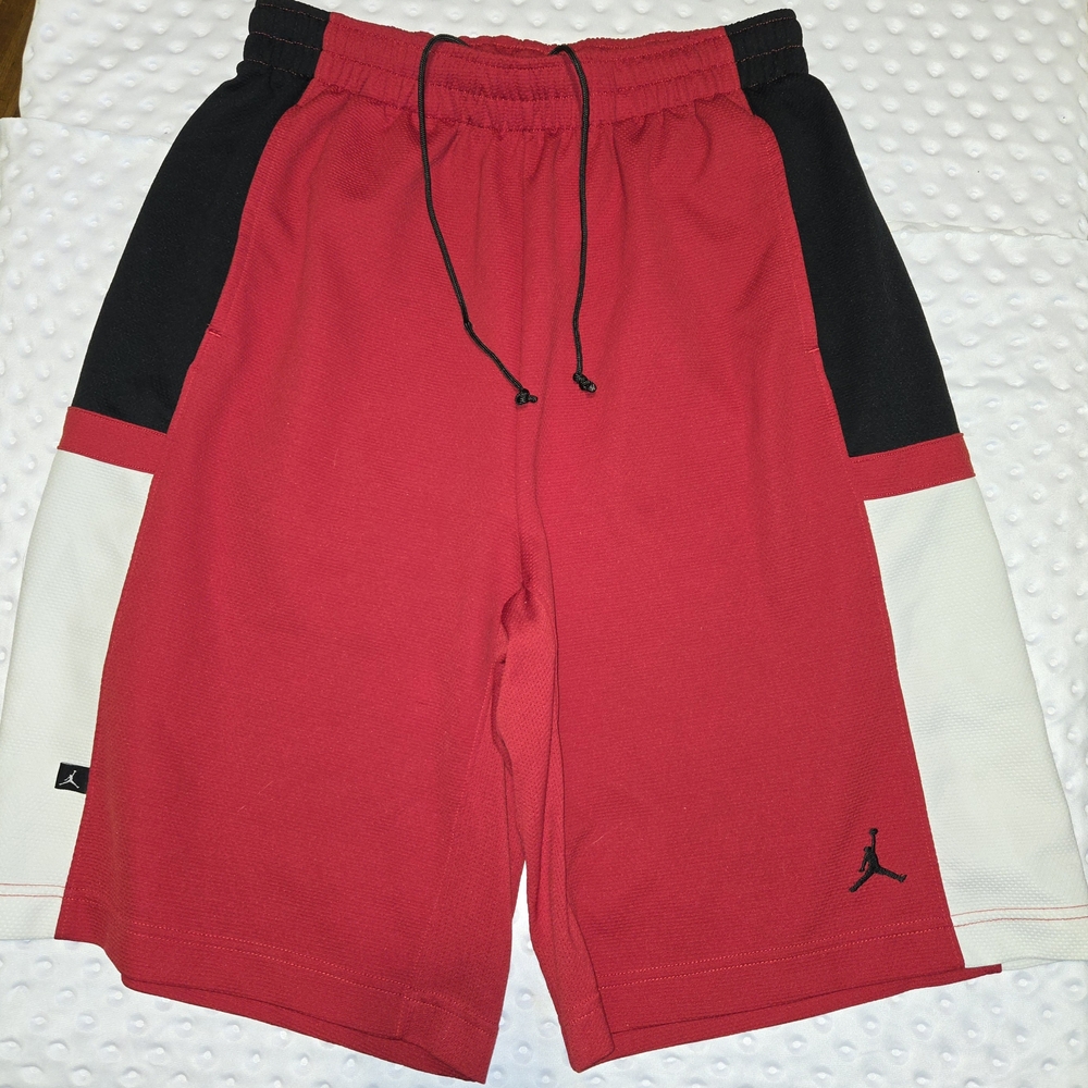 Jordan Bankroll Basketball Shorts ‘Red Black‎ White’ (size mens M)